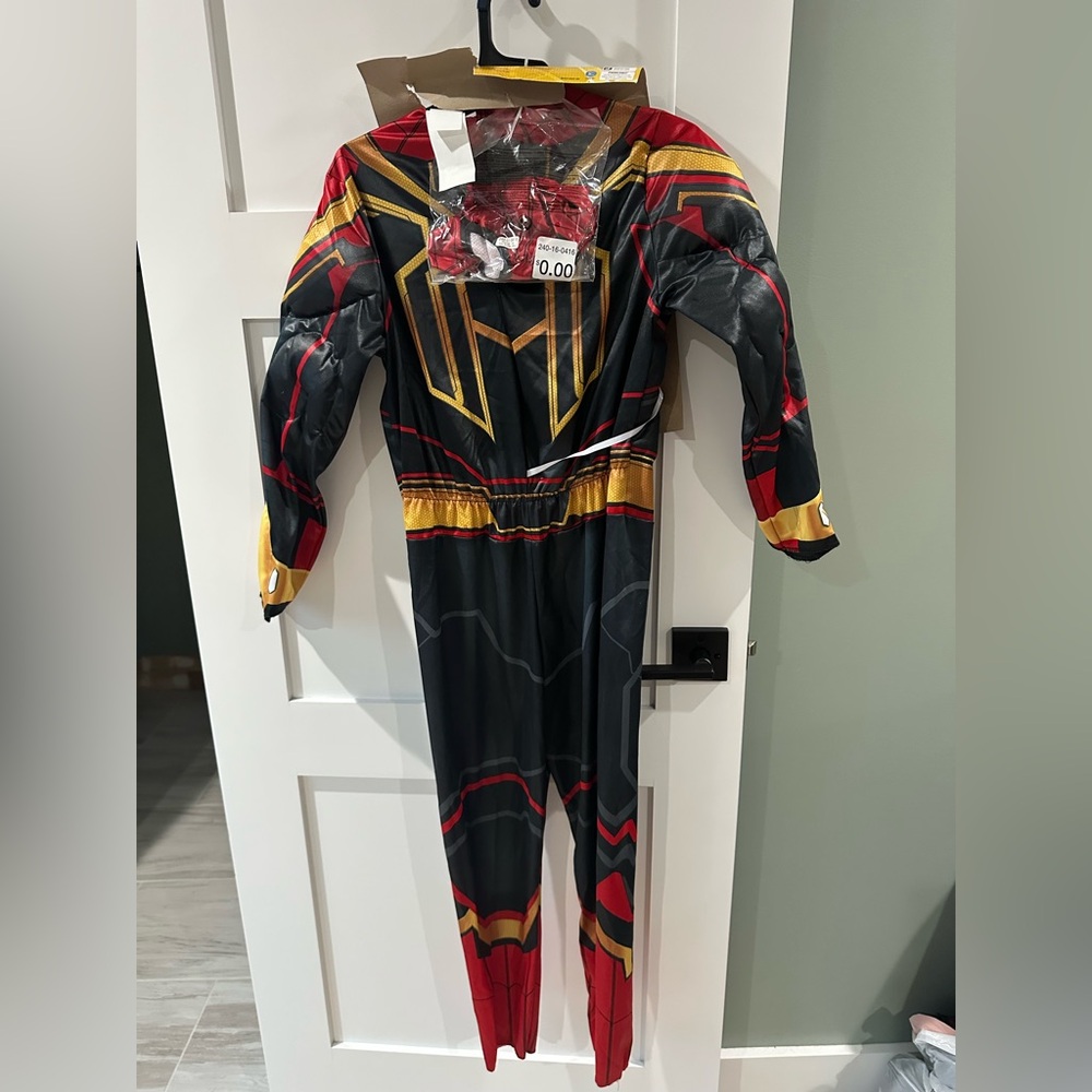 Marvel Spider-Man No Way Home Suit Light-Up Child Costume (large 12-14) NWT - Picture 2 of 8
